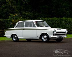 1966 Ford Lotus Cortina Mk. I | Mercedes Benz Worlds Brooklands sale - November 2023 | Historics Auctioneers