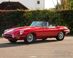 1969 Jaguar E-Type Series II Roadster | Mercedes Benz Worlds Brooklands sale - November 2023 | Historics Auctioneers