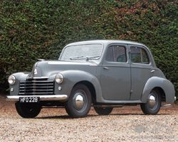 1949 Vauxhall Wyvern L | Mercedes Benz Worlds Brooklands sale - November 2023 | Historics Auctioneers