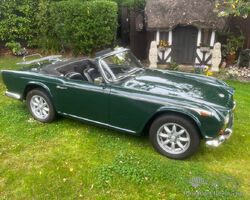 1966 Triumph TR4A IRS | Mercedes Benz Worlds Brooklands sale - November 2023 | Historics Auctioneers