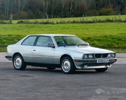 1989 Maserati Bi-Turbo 222SE | Mercedes Benz Worlds Brooklands sale - November 2023 | Historics Auctioneers