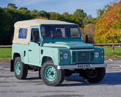 1998 Land Rover Defender 90 TDi | Mercedes Benz Worlds Brooklands sale - November 2023 | Historics Auctioneers