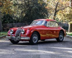 1960 Jaguar XK150 Fixedhead Coupé | Mercedes Benz Worlds Brooklands sale - November 2023 | Historics Auctioneers