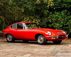 1969 Jaguar E-Type Series II Coupé  | Mercedes Benz Worlds Brooklands sale - November 2023 | Historics Auctioneers