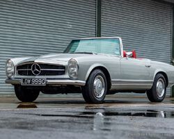 1969 Mercedes-Benz 280 SL Pagoda | Mercedes Benz Worlds Brooklands sale - November 2023 | Historics Auctioneers