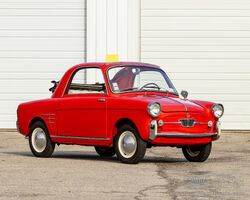 1959 Autobianchi Bianchina First Series Transformabile Coupé | The Scottsdale Auction by Bonhams|Cars | 25 Jan 2024