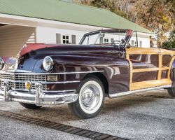 1948 Chrysler Town and Country Convertible | The Amelia Auction 2024 | Broad Arrow Auctions