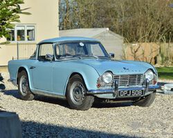 1964 Triumph TR4 (Surrey Top) | Ascot Racecourse 2nd March 2024 Sale | Historics Auctioneers