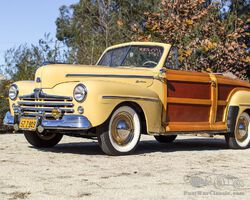1947 Ford Super Deluxe Sportsman | The Amelia Auction 2024 | Broad Arrow Auctions