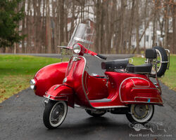1966 Vespa 150 Super VBC with Sidecar | The Amelia Island Auction 2024 | Bonhams|Cars