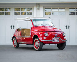 1965 Fiat 500F 'Jolly' Beach Car Conversion | The Amelia Island Auction 2024 | Bonhams|Cars