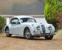 1956 Jaguar XK140 Fixedhead Coupé  | Ascot Racecourse 2nd March 2024 Sale | Historics Auctioneers