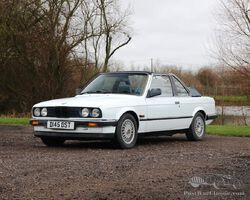 1986 BMW 320i Convertible by Baur | Ascot Racecourse 2nd March 2024 Sale | Historics Auctioneers