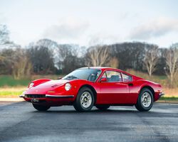 1972 Ferrari Dino 246 GT | Ascot Racecourse 2nd March 2024 Sale | Historics Auctioneers