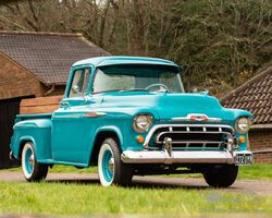 1957 Chevrolet 3100 Stepside | Ascot Racecourse 2nd March 2024 Sale | Historics Auctioneers