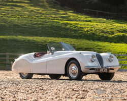 1951 Jaguar XK120 3.8-Litre Roadster | Goodwood Members' Meeting Auction 2024 by Bonhams|Cars