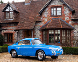 1959 FIAT-Abarth 750 GT Zagato 'Double Bubble' Coupé | Goodwood Members' Meeting Auction 2024 by Bonhams|Cars