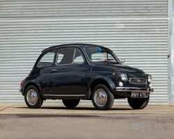 1971 Fiat 500 My Car Francis Lombardi  | Historic Auctioneers | Farnborough International | 11th May 2024