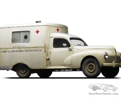 1953 Peugeot Type 203 S3 Ambulance | Selections from the Mullin Collection Auction | Gooding & Company | April 26, 2024