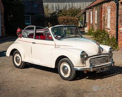 1960 Morris Minor Convertible (Series III) | Historic Auctioneers | Farnborough International | 11th May 2024