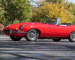 1967 Jaguar E-Type Series 1½ 4.2 Roadster | Monterey Jet Center auction 2024 | Broad Arrow Auctions