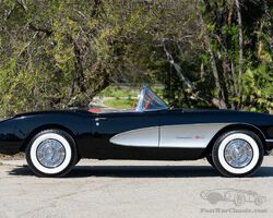 1957 Chevrolet Corvette 283/283 Fuel-Injected Roadster | Pebble Beach Auctions 2024 | Gooding & Company