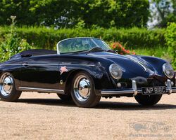 1957 Porsche 356A Speedster by Vintage Motorcars of California | Historic Auctioneers | 14th September | Ascot Racecourse