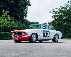 1965 Alfa Romeo Giulia Sprint GTA FIA Competition Saloon by Autodelta | Goodwood Festival of Speed Sale 2024 by Bonhams|Cars