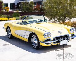 1958 Chevrolet Corvette 283/290 "Fuelie" | Monterey Jet Center auction 2024 | Broad Arrow Auctions