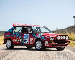 1990 Lancia Delta HF Integrale 16V Rally | Monterey Jet Center auction 2024 | Broad Arrow Auctions