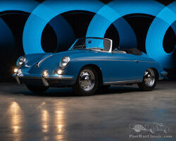 1962 Porsche 356 B 1600 Super 'Twin Grille' Roadster by D'Ieteren | RM Sotheby's | Monterey