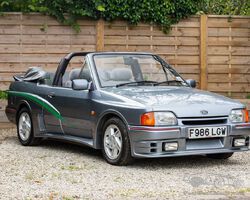 1989 Ford Escort 1.6i Cabriolet ‘Rattlesnake’ | Historic Auctioneers | 14th September | Ascot Racecourse