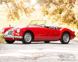 1959 MG MGA Twin Cam Roadster | Monterey Jet Center auction 2024 | Broad Arrow Auctions