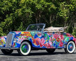 1952 Mercedes-Benz 220 Cabriolet A “Butterflies & Roses” | Monterey Jet Center auction 2024 | Broad Arrow Auctions
