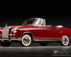 1960 Mercedes-Benz 220 SE Cabriolet | Monterey Jet Center auction 2024 | Broad Arrow Auctions