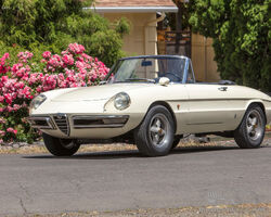 1967 Alfa Romeo Giulia 1600 Spider Duetto | The Quail Auction 2024 | Bonhams|Cars