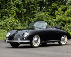 1955 Porsche 356 Pre-A 1500 Continental Cabriolet | The Quail Auction 2024 | Bonhams|Cars