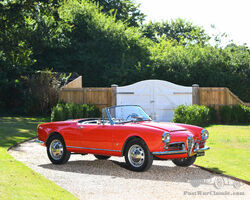 1963 Alfa Romeo Giulia 1600 Spider | Goodwood Revival Sale 2024 by Bonhams|Cars