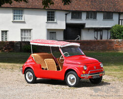 1972 FIAT 500 Jolly Beach Car | Goodwood Revival Sale 2024 by Bonhams|Cars