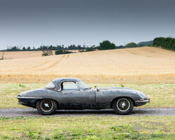 1962 Jaguar E-Type Series 1 3.8-Litre Roadster with Hardtop | The Beaulieu Sale 2024 by Bonhams|Cars