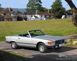 1978 Mercedes-Benz 350SL Convertible with Hardtop | The Beaulieu Sale 2024 by Bonhams|Cars