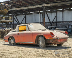 1967 Porsche 912 'Soft-Window' Targa | RM Sotheby's | The Junkyard: The Rudi Klein Collection