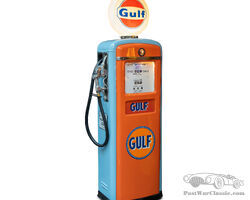 1950s Gulf Oil Company Fuel Pump | The Zoute Sale 2024 by Bonhams|Cars