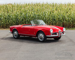 1958 Alfa Romeo Giulietta Spider Veloce | The Zoute Sale 2024 by Bonhams|Cars
