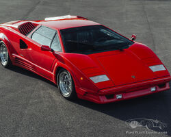 1989 Lamborghini Countach 25th Anniversario Coupé | The Zoute Sale 2024 by Bonhams|Cars