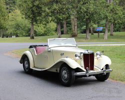 1953 MG TD Roadster | The Audrain Concours Auction 2024 by Bonhams|Cars