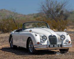 1958 Jaguar XK 150 S OTS | The Audrain Concours Auction 2024 by Bonhams|Cars