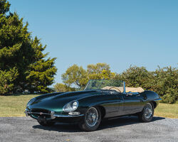 1966 Jaguar E-Type Series 1 4.2-Liter Roadster | The Audrain Concours Auction 2024 by Bonhams|Cars