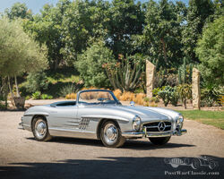 1957 Mercedes-Benz 300SL Roadster | The Audrain Concours Auction 2024 by Bonhams|Cars