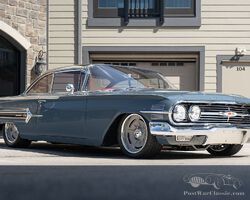 1960 Chevrolet Impala Sport Coupe by Goolsby Customs | The Chattanooga Auction 2024 | 12 October 2024
